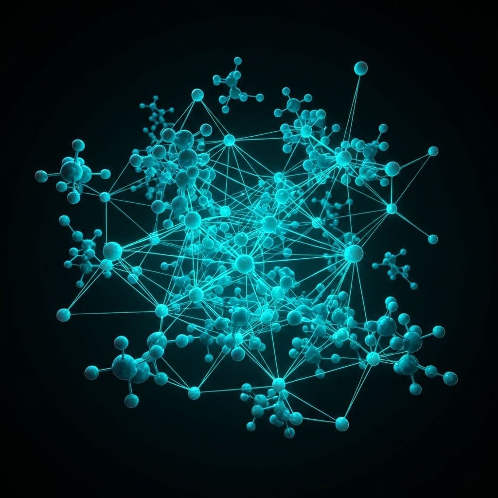 Molecular network visualization